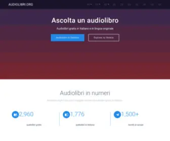 Audiolibri.org(The Best Search Links on the Net) Screenshot