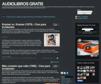 Audiolibrogratis.com(AUDIOLIBROS GRATIS) Screenshot