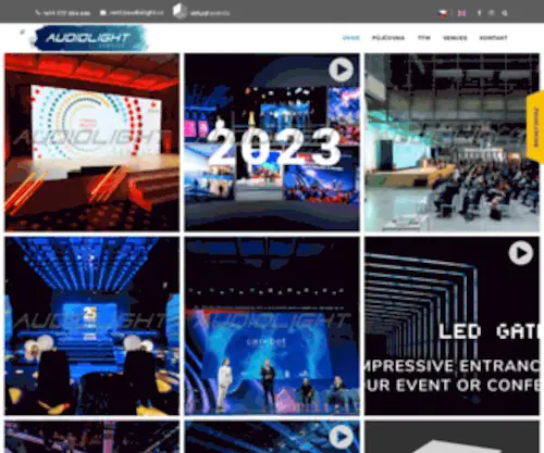 Audiolight.cz(Audiolight service s.r.o) Screenshot