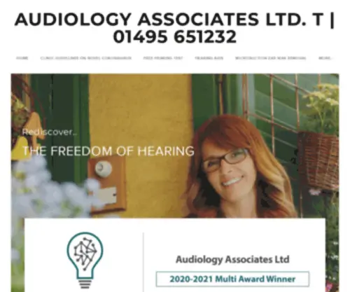 Audiologyassociates.co.uk(AUDIOLOGY ASSOCIATES LTD) Screenshot