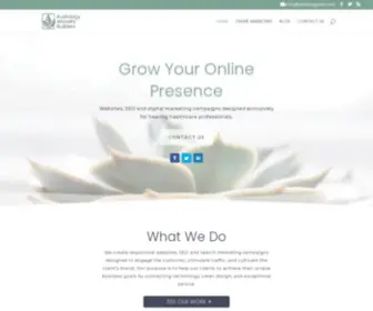 Audiologywebsitebuilders.com(Online media & marketing services designed for hearing health professionals. Our services include) Screenshot