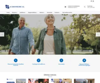 Audiomedical.cl(Tecnología Auditiva) Screenshot
