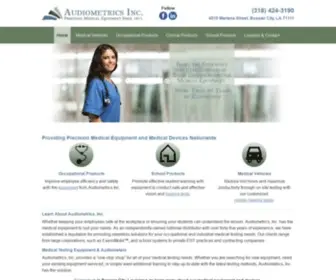 Audiometrics.com(Occupational Audiometers) Screenshot