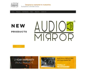 Audiomirror.com(Home) Screenshot