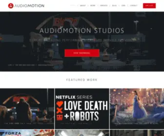 Audiomotion.com(Audio Motion) Screenshot