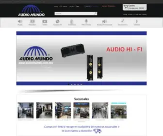 Audiomundo.com.mx(Un espacio para los amantes y expertos del audio y la electrónica) Screenshot