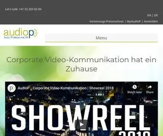 Audiop.ch(Corporate Video) Screenshot
