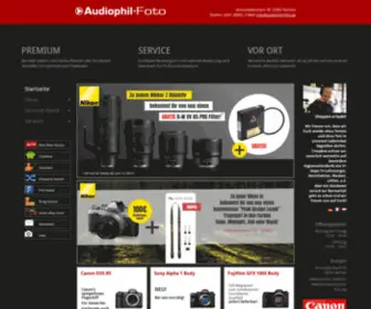 Audiophil-Photo.de(Audiophil-Foto Startseite) Screenshot