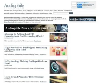 Audiophilereview.com(Audiophile Blog) Screenshot