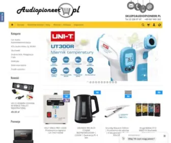 Audiopioneer.pl(Profesjonalny sklep ze sprzętem AUDIO) Screenshot
