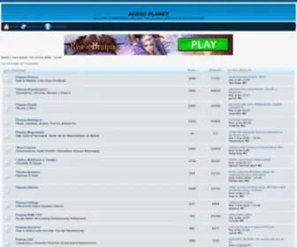 Audioplanet.biz(AUDIO PLANET) Screenshot