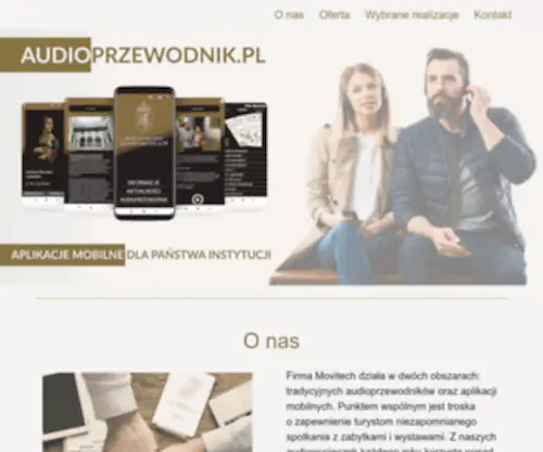 Audioprzewodnik.pl(Firma Movitech działa w dwóch obszarach) Screenshot
