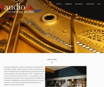 Audiorecordingstudio.com(Audio Recording Studio) Screenshot