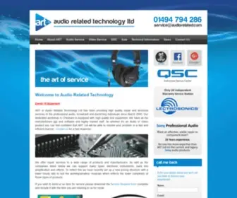 Audiorelated.com(Audio Related Technology) Screenshot