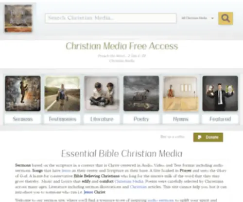 Audiosermon.net(Following Christ) Screenshot