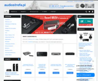 Audiostrefa.pl(Profesjonalny salon audio) Screenshot