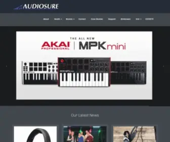 Audiosure.co.za(Audiosure) Screenshot