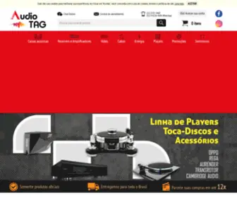 Audiotag.com.br(A AudioTAG é uma empresa localizada em Novo Hamburgo) Screenshot