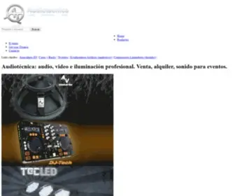 Audiotecnicarosario.com(Audiot) Screenshot