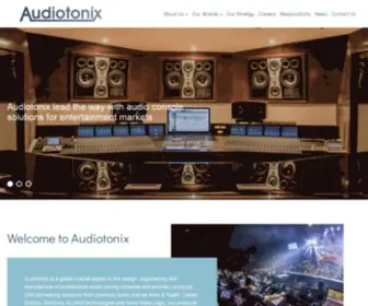 Audiotonix.com(Home) Screenshot