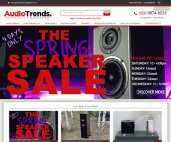 Audiotrends.com.au(Audio Trends: Australia’s Best Home Entertainment Specialists) Screenshot