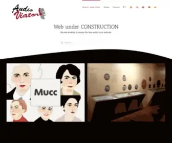 Audioviator.com(Busca todas las audioguías de museos y ciudades) Screenshot