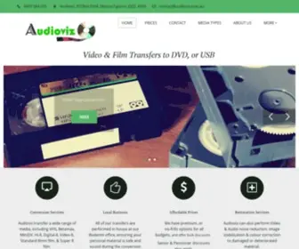 Audioviz.com.au(Video & Film to USB or DVD) Screenshot