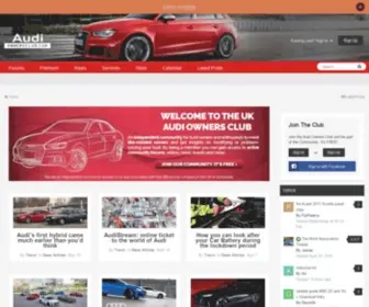 Audiownersclub.com(Audi Owners Club (UK)) Screenshot