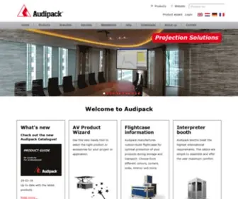 Audipack.com(It's great to have solutions) Screenshot