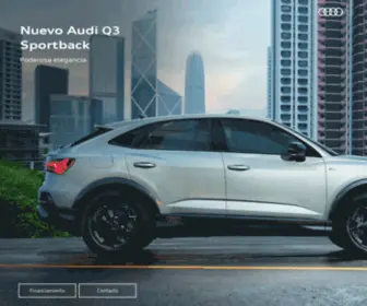 Audiq3SB.com.pe(Nuevo Audi Q3 Sportback) Screenshot