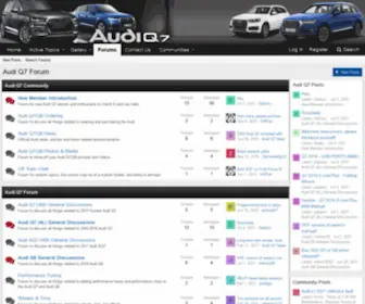 Audiq7.org(Audi Q7 Forum) Screenshot
