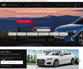 Audisandiego.com(Audi San Diego) Screenshot