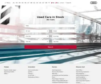 Audisearch.com.au(Vehicle Stock) Screenshot
