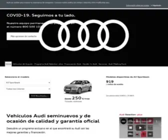 Audiselectionplus.es(Audi Selection) Screenshot