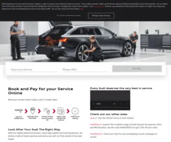 Audiservice.ie(Book your appointment with) Screenshot