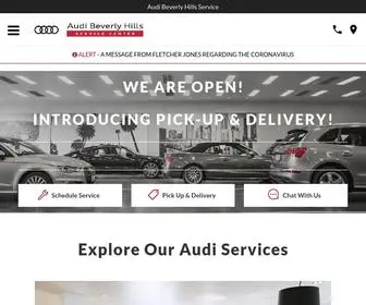 Audiservicela.com(Our Los Angeles Audi service center) Screenshot