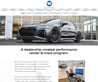 Audisportwilmington.com(Performance Audi Sales and Tuning at Audi Wilmington) Screenshot