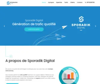 Audit-Site-WEB.fr(Sporadik Digital) Screenshot