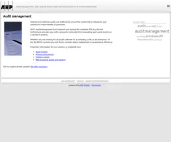 Audit-SYstem.com(Audit management) Screenshot