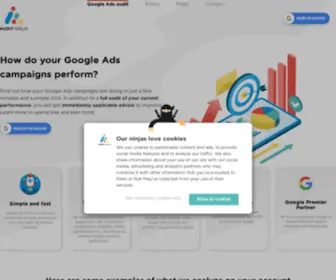 Audit.ninja(Auditez l'état de santé de vos campagnes Google Ads en un simple clic) Screenshot