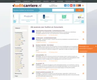 Auditcarriere.nl(Bekijk vacatures voor auditors en accountants) Screenshot