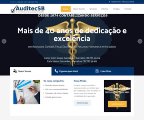 Auditecsb.com.br(Auditec) Screenshot