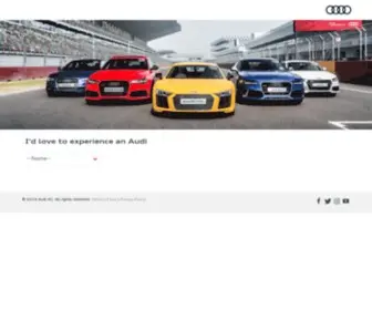 Auditestdrive.in(Audi Test Drive) Screenshot