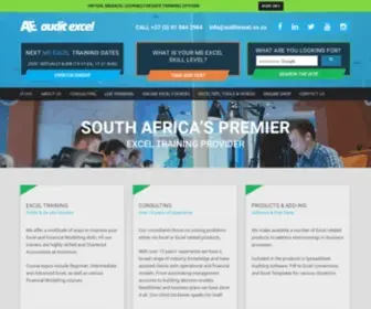 Auditexcel.co.za(MS Excel Training Courses) Screenshot