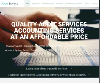 Auditexpress-SG.com(Small Accounting Audit Firm in Singapore With Affordable Accounting Audit Fees) Screenshot