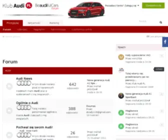 Auditimes.pl(Audi Forum) Screenshot