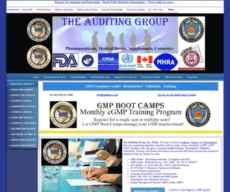 Auditing.com(The Auditing Group and Validations.com GMP) Screenshot