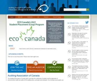 Auditingcanada.com(Auditing Association of Canada) Screenshot