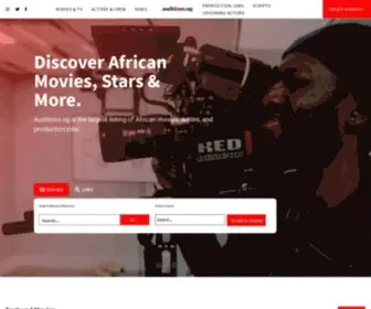 Auditions.ng(Largest African movie listing and resources) Screenshot