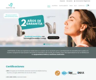 Auditivatek.com(Audífonos medicados) Screenshot